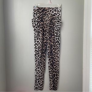 INTERUPTED Cheetah Print Harem Pants